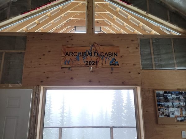 Archibald Cabin sign, 2021